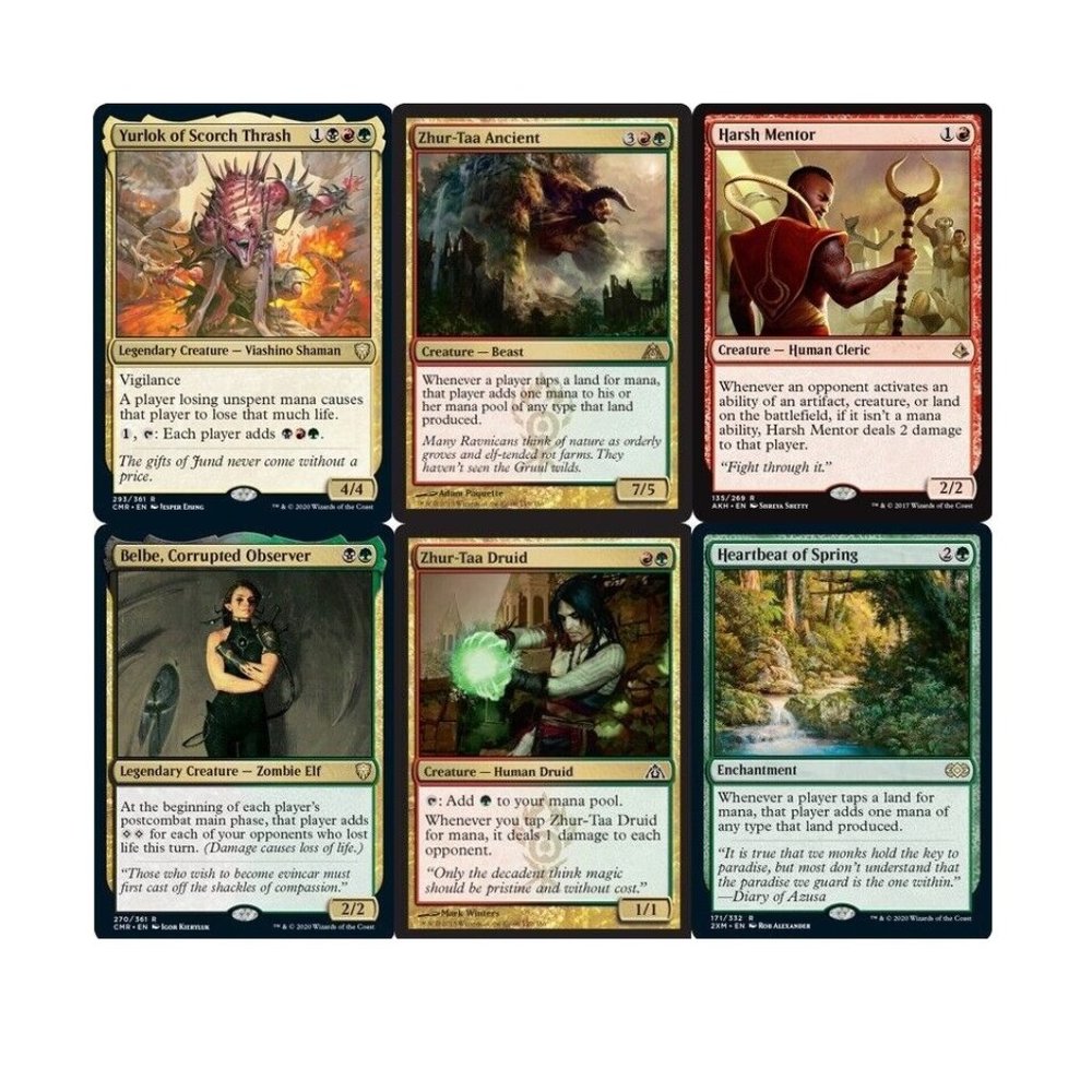 Custom Commander Deck Yurlok of Scorch Thrash - MTG EDH Magic - 100 Cards - NM